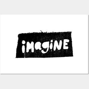 Dark and Gritty imagine text Posters and Art